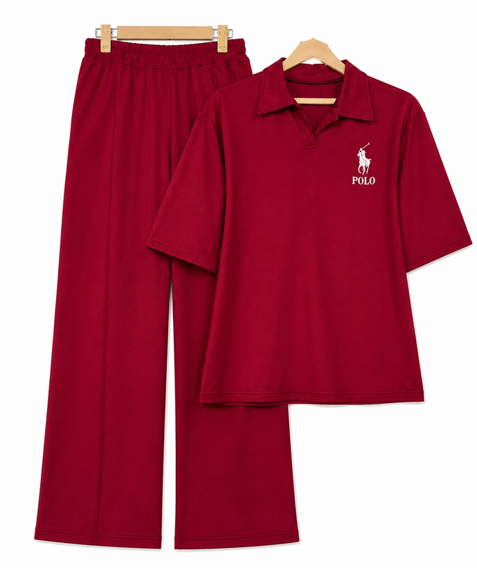 ست پولوشرت و شلوار نیمبگ POLO